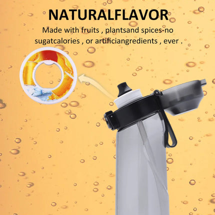 Air Flavor Pods Sports Bottle Air Scent Fruit Flavour 0 Sugar Air Water Pods 18 Flavour Pods Scented Pods Water Drink Bottle