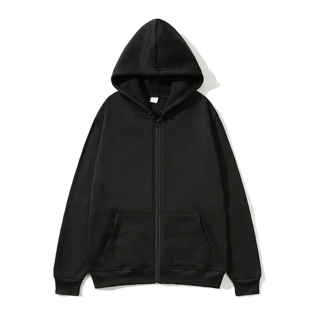 New One Piece Anime Hoodie Zip Up Jacket D Luffy Print Kids Hooded Sweatshirt Daily Casual Streetwear Tops 100-160cm