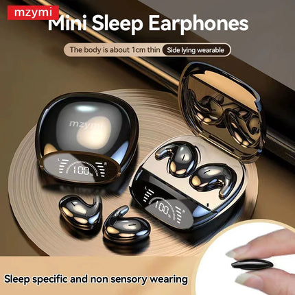 MZYMI MD528 Sleep Earbuds Wireless Invisible Earbuds Noise Cancelling Headsets Hifi Stereo Sound Sport Headphones for Xiaomi
