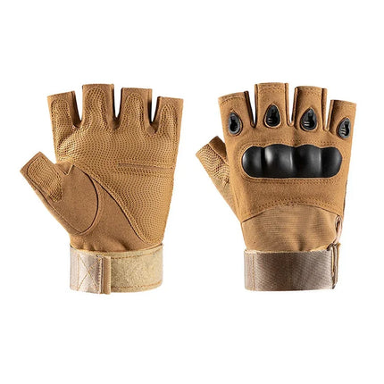Half-finger outdoor hunting tactical gloves training fitness anti-skid cycling sports breathable wear resistance