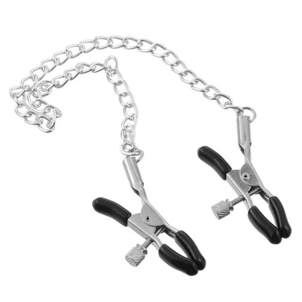 Cool Punk Choker Leather Neck Collar Nipple Clamp Breast Clip Chain Couples SM Sex Toys For Women 18 Adult Games Erotic Products
