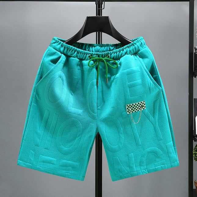 New Fashion knitted Shorts Men Comfortable Elastic Waist Clothing Male Breathable Short Trousers plus size
