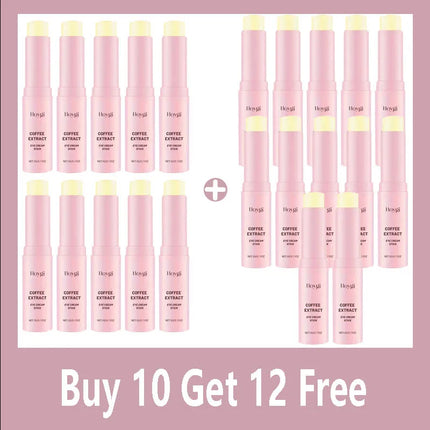 Caffeine eye cream stick nourishes the skin, improves fine lines, relieves eye bags and dark circles, and brightens the eye skin