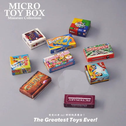 MICROTOYBOX World Smallest Ultra Mini Classic Toy Miniature Supermarkets Alloy Part Act Works Collecting Toy No Box