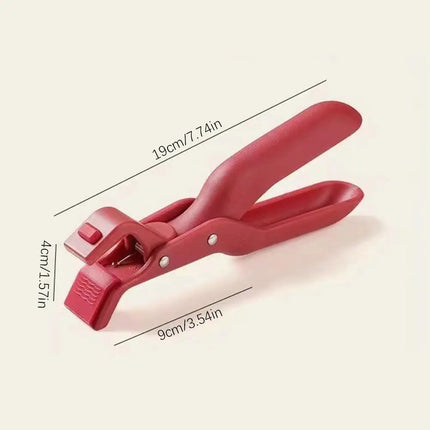 Multi-Purpose Anti-Scald Bowl Holder Clip Solid Color Color Anti 2 Scalding Home Clip Tools Silicone Kitchen