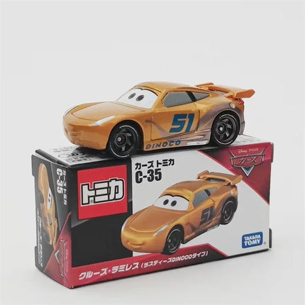 Takara Tomy Cars Lightning McQueen Jackson Storm Alloy car model die-casting collection gift giving classic children's gift toys