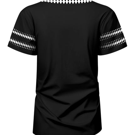 Summer 2025 Trendy Short Sleeve Streetwear Fashion Set Korean Style Women's Ensemble