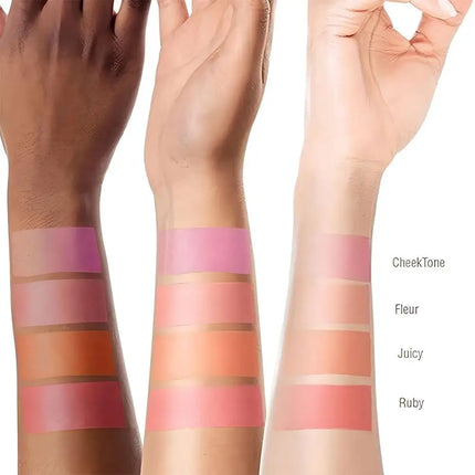 Multi-purpose Waterproof Long-Lasting Solid Blush Stick Gradual - Natural Nude Makeup Smooth Rendering Daily Facial Cosmetic