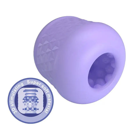 1Pcs Male Pocket Stroker Cup Portable Soft Silicone Masturbator With Inner Nipple Granule Texture Discreet Personal Pleasure Toy