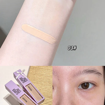 Color Correction Liquid Concealer White Foundation Makeup Base Face Brighten Cover Up Dark Circles Waterproof Concealer Stick