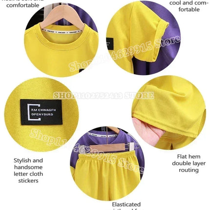 2pcs Pokemons Short-sleeved Shorts Summer Thin Waffle Clothes Suit Cartoon Anime Gengar Charmander Print Clothing Birthday Gift