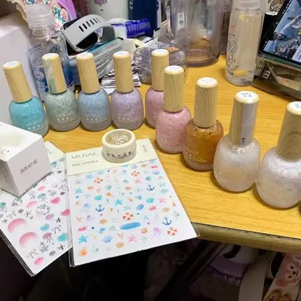 MR NAIL 10color Wave Gel Nail Halo dye Nail Art Bubble Hole Gel Rapid Smudging Special For Marble Wave Nail Art For Nail Salon