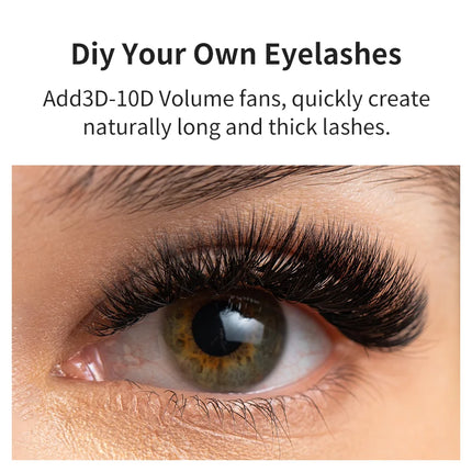 NATUHANA Lashes Korea BASF 3D-10D Pre Made Russian Volume Fan Eyelash Extension Russian Volume Premade Fans Cilios Makeup Tools