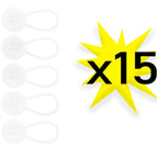 15pcs transparent