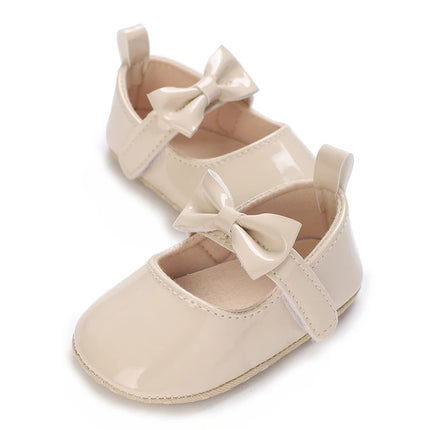 Spring and Autumn Fashion Baby Shoes Bow Soft Bottom Anti slip Sneaker Baby Versatile Princess Shoes