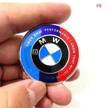 Car Steering Wheel Decoration Badge 45mm Sticker Accessories For BMW F25 F26 F16 F15 F34 F07 F40 F10 F45 F46 G20 G22 G23 G12 F13