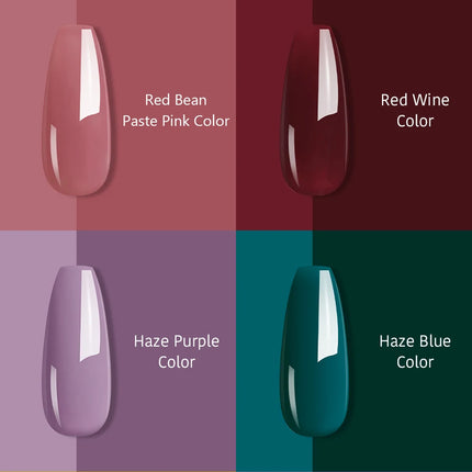 NAILCO Red Colors Series 15ML Nail Gel Polish Nail Supplies Semi Permanent For Nail Art Manicure Soak Off LED UV Hybrid Varnish