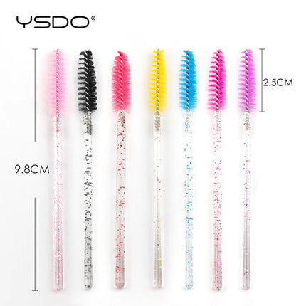 YSDO 5/50 Pcs Eyelash Brushes Makeup Brushes Eyebrow EyeLash Brushe Mascara Wands Applicator Eye Lashes Cosmetic Brush Tools