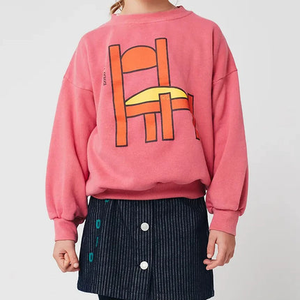 2025 Korean Children Clothing New Children's Autumn Winner Hoodie Cartoon Print Sweatshirt European Style Top for Boys And Girls
