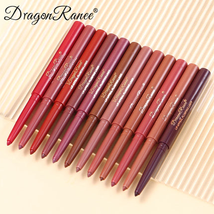 Matte Lip Liner, Three-Dimensional, Delicate and Smooth, a Must-Have for Beginners, Non-Stick, Outlines the Lip Shape, Delicate, Waterproof, Easy to Apply, Versatile for Daily Use