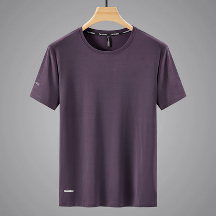 Quick Dry Sport T Shirt Men'S 2026 Short Sleeves Summer Casual White Plus OverSize 6XL 7XL 8XL 9XL Top Tees GYM Tshirt Clothes