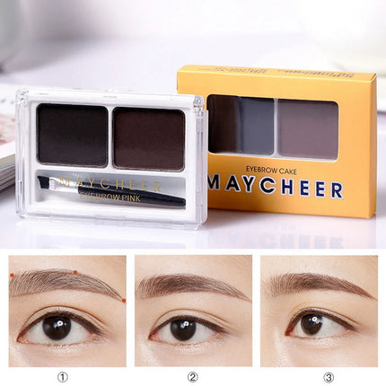 Lazy Eyebrow Powder Palette Kit 3D Thrush Natural Eyebrow Enhancers High Color Rendering Waterproof Lasting Eyes Makeup Cosmetic