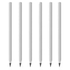 6 PCS White Pencils