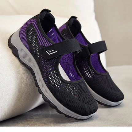 Women Shoes Breathable Vulcanized Shoes White ZapaWomen Sneakers Fashion Breathable Mesh Casual Walking Shoes Women Work Shoes
