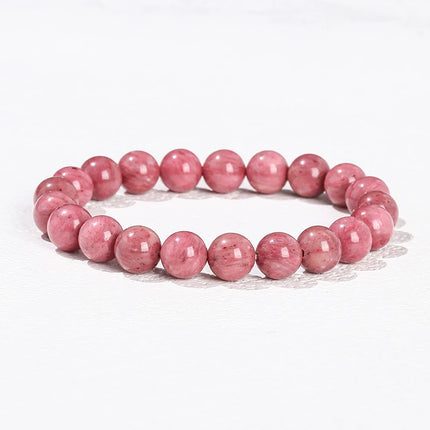 JD 6 8 10mm Natural Stone Beaded Bracelet Obsidian Fluorite Quartz Jasper Healing Beads Bangles Women Men Stretch Yoga Jewelry