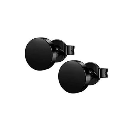 3-8mm Small Black Silver Color Earrings Stone CZ Crystal Ear Studs Surgical Steel Cubic Zirconia Helix Earring Women Accessories