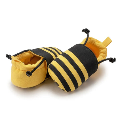 Meckior Newborn Cute Animal Pattern Baby Shoes Bee Baby Boys Girls Soft Shoes Anti-slip No Baby Shoe Loss Casual Moccasin