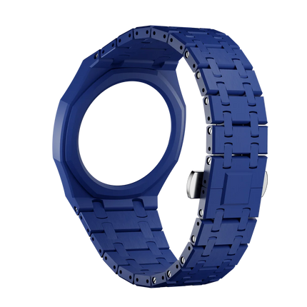 Ceramic Modification Kit for Swatch X AP Royal POP Biomaterials Watch Case + bioceramic Strap Pocket Changer To Wristwatch