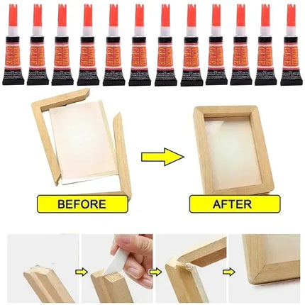 Liquid Super Glue 502 Adhesive For Super Strong Shoes Repair Wood Rubber Metal Glass Cyanoacrylate Instant Bond Leather Nail Gel