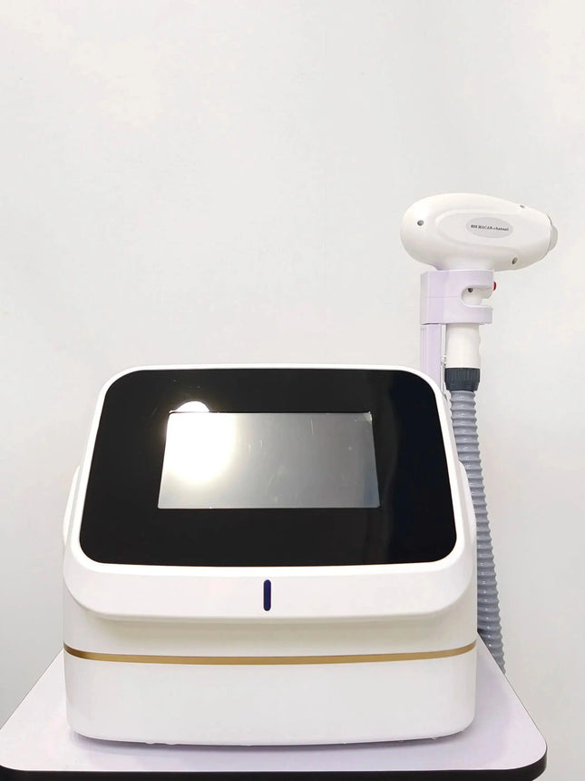 Professional Mini Diode Ice Titanium Laser Hair Removal Machine 808nm 4000w Painless Permanent CE External Water Tank Design