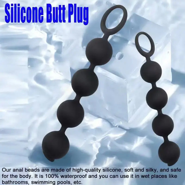 small anal beads silicone butt plug for women anal balls sex shop adult toys for men erotic toys anal plug women's stopper anus