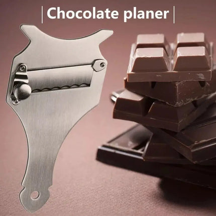 Stainless Steel Truffle Butter Roll Slicer Adjustable Slice Thickness Chocolate Planer Baking Kitchen Supplies Cheese Planer