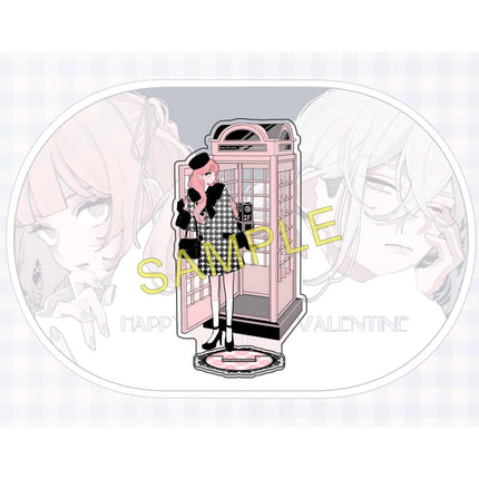 Anime Popular Manga Fall in Love, You False Angels 15cm Acrylic Figure Stand Desktop Decoration Fan Gift Keychain