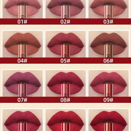 Matte Liquid Lipstick Waterproof Long Lasting Velvet Mate Nude Red Lip Gloss Lint Tube Makeup Cosmetic Lipsticks Lipgloss