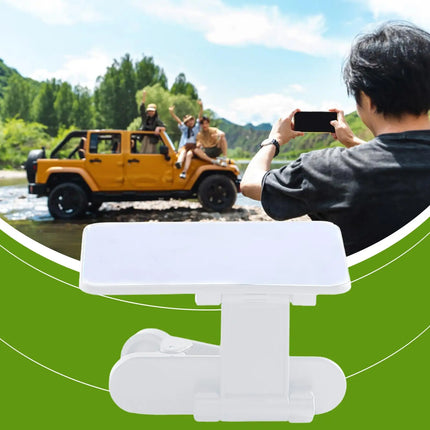 Smartphone Camera Mirror Reflection Clip Kit Phone Camera Mirror Clip Portable Selfie Photography Attachment with Adjustable