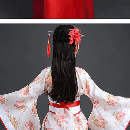 Autumn Two-piece Set Kids Hanfu Cosplay Tang Girl Suit Dance Costume Baby Outfits Ancient Girls Clothing Hanfu Children Suits