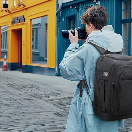 LIGHT FLIGHT Travel Backpack for Men TSA Large Airplane Cabin Backpack Lightweight Waterproof Laptop Backpack Urban Style