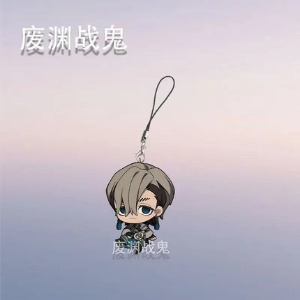 Anime GACHIAKUTA Mobile Phone Lanyard Rudo Enjin Zanka Riyo Jabber Acrylic Keychain Pendant Chains for Accessories Bag Fans Gift