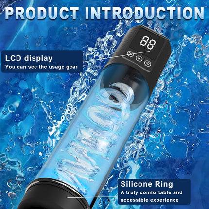 Fully Automatic Penis Exercise Airplane Cup Male Sucking Vibration Masturbation Exercise Device Adult Supplies Training Device