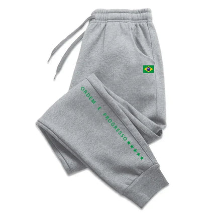 High Quality Daily Causal Sports Jogger Pants All Season Home Outdoor Comfort Soft Trousers Brazil Fashion Sweatpants for Man