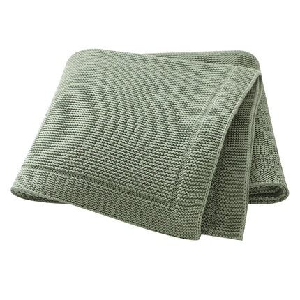 Baby Blankets Knitted Breathable Newborn Boy Girl Cotton Stroller Bedding Sleeping Covers 90*70cm Toddler Throw Receiving Quilts