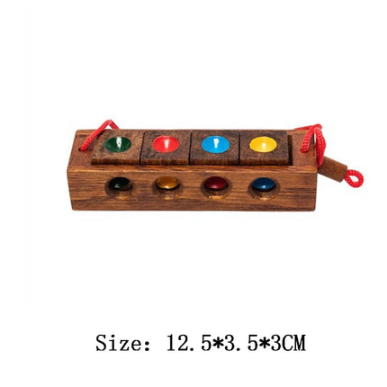 Classic IQ Puzzle Wooden Brain Teasers for Adults Kids Educational Toys Mind Challenge Unlock Interlock Game Rompecabezas Madera