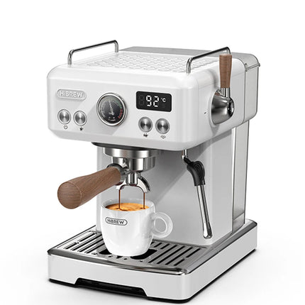HiBREW Semi Automatic Espresso Coffee Machine DIY Function 20Bar Pressure Temperature Adjustable For Cappuccino & Latte H10plus