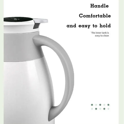 Large Capacity Thermos Kettle Thermal coffee Kettle Hot Water Bottle Coffee Thermal Bottle Large Capacity Glass Liner