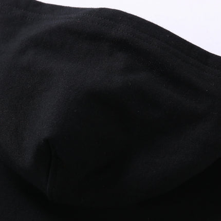 Toddler Boy Black Hoodie - Casual Pullover Sweatshirt with Kangaroo Pocket, Soft Stylish Top