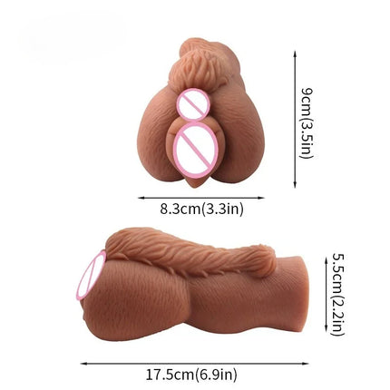 Male Masturbator Cup Soft Pussy Sex Toys Vagina Adult Endurance Exercise Pocket Cup for Men Sex Products Vacuum